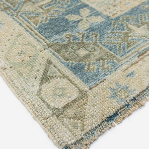 Vintage Turkish Hand-Knotted Wool Rug No. 459, 4'4" x 6'7"