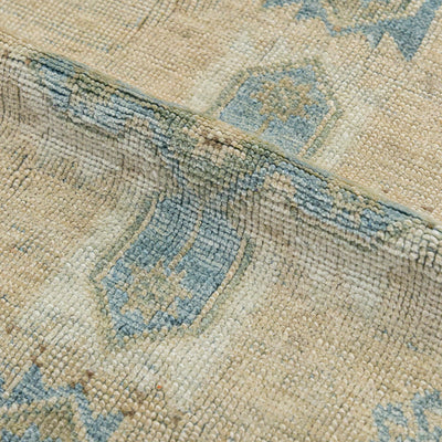 Vintage Turkish Hand-Knotted Wool Rug No. 459, 4'4" x 6'7"