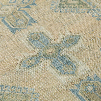Vintage Turkish Hand-Knotted Wool Rug No. 459, 4'4" x 6'7"