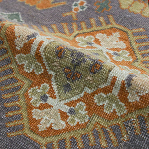 Vintage Turkish Hand-Knotted Wool Rug No. 461, 3'4" x 4'7"