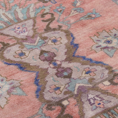 Vintage Turkish Hand-Knotted Wool Rug No. 585, 5'9" x 10'6"