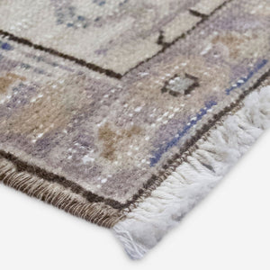Vintage Turkish Hand-Knotted Wool Rug No. 586, 7'7" x 10'9"