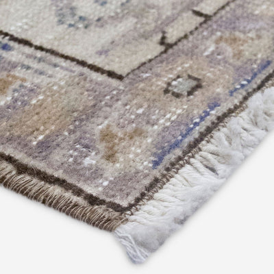 Vintage Turkish Hand-Knotted Wool Rug No. 586, 7'7" x 10'9"