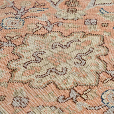 Vintage Turkish Hand-Knotted Wool Rug No. 587, 6'6" x 10'2"