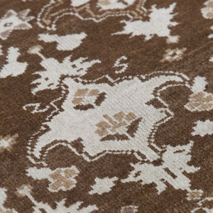 Vintage Turkish Hand-Knotted Wool Rug No. 589, 3'8" x 7'2"