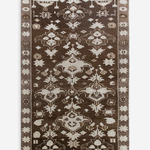 Vintage Turkish Hand-Knotted Wool Rug No. 589, 3'8" x 7'2"