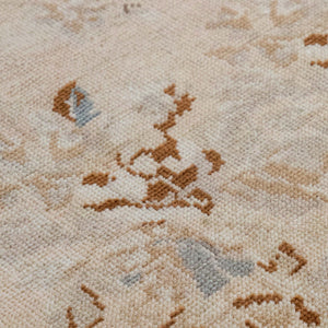 Vintage Turkish Hand-Knotted Wool Rug No. 593, 4'4" x 7'11"