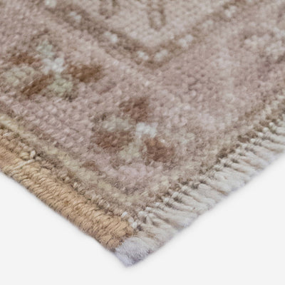 Vintage Turkish Hand-Knotted Wool Rug No. 594, 4' x 7'7"