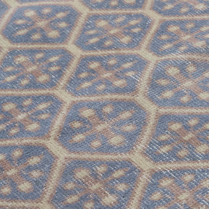 Vintage Turkish Hand-Knotted Wool Runner Rug No. 317, 2'6" x 10'10"