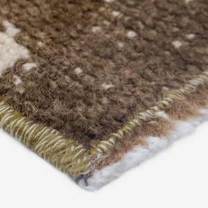 Vintage Turkish Hand-Knotted Wool Runner Rug No. 319, 1'12" x 9'10"