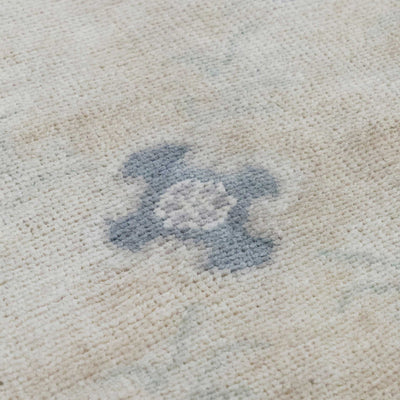 Vintage Turkish Hand-Knotted Wool Runner Rug No. 321, 2'4" x 10'4"
