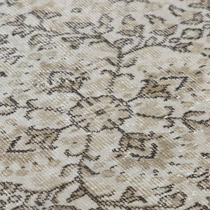 Vintage Turkish Hand-Knotted Wool Rug No. 595, 3'3" x 6'6"