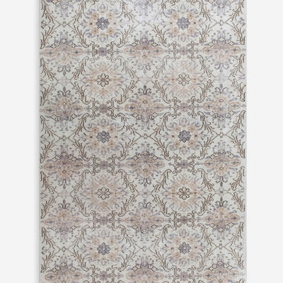 Vintage Turkish Hand-Knotted Wool Rug No. 596, 3'11" x 7'1"