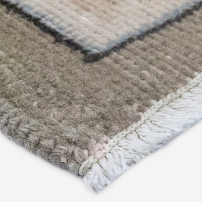 Vintage Turkish Hand-Knotted Wool Rug No. 598, 4'2" x 7'3"