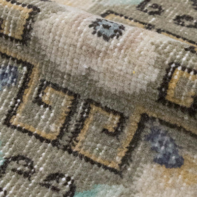 Vintage Turkish Hand-Knotted Wool Rug No. 598, 4'2" x 7'3"