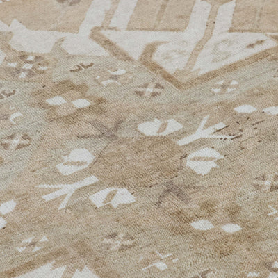 Vintage Turkish Hand-Knotted Wool Rug No. 603, 6'1" x 9'9"