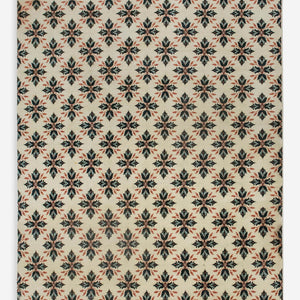 Vintage Turkish Hand-Knotted Wool Rug No. 605, 7'3" x 9'10"