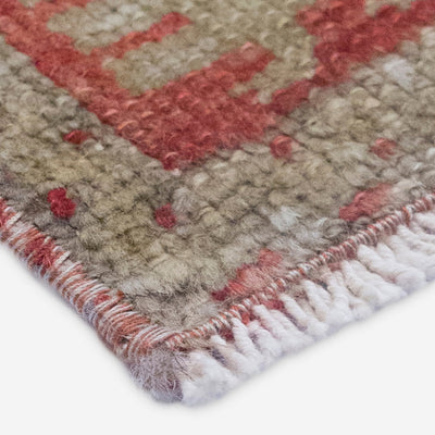 Vintage Turkish Hand-Knotted Wool Mini Rug No. 310, 1'6" x 2'11"