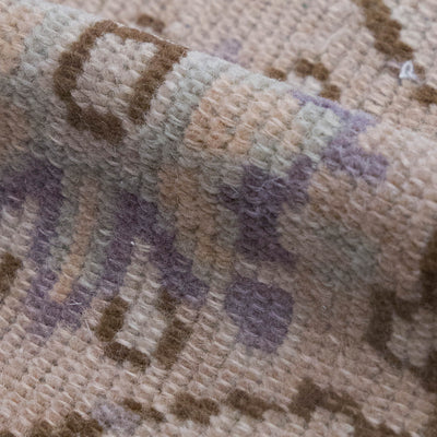 Vintage Turkish Hand-Knotted Wool Mini Rug No. 313, 1'11" x 3'2"