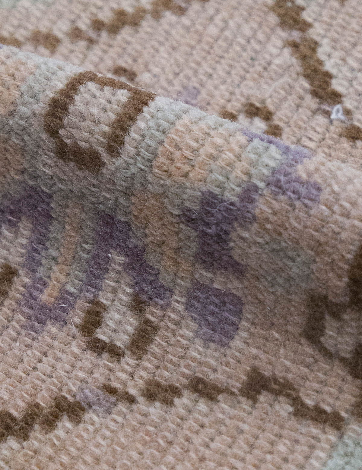 Vintage Turkish Hand-Knotted Wool Mini Rug No. 313, 1'11" x 3'2"
