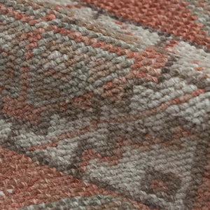 Vintage Turkish Hand-Knotted Wool Mini Rug No. 314, 1'11" x 3'7"