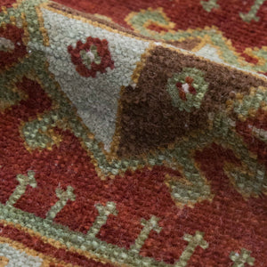 Vintage Turkish Hand-Knotted Wool Mini Rug No. 315, 1'9" x 2'7"