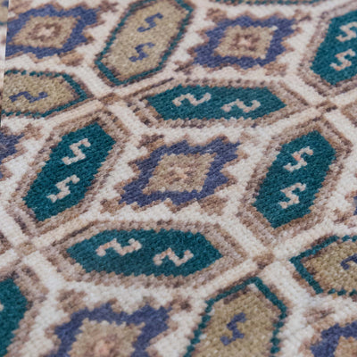 Vintage Turkish Hand-Knotted Wool Mini Rug No. 316, 1'9" x 2'9"
