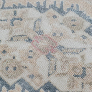 Vintage Turkish Hand-Knotted Wool Mini Rug No. 317, 1'9" x 3'4"