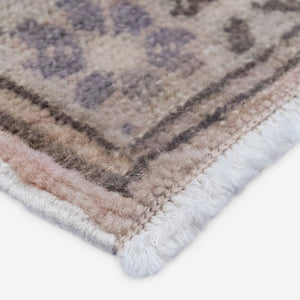Vintage Turkish Hand-Knotted Wool Mini Rug No. 318, 1'9" x 3'1"