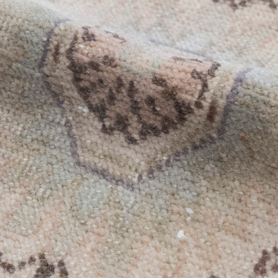 Vintage Turkish Hand-Knotted Wool Mini Rug No. 318, 1'9" x 3'1"