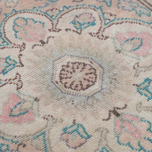 Vintage Turkish Hand-Knotted Wool Mini Rug No. 318, 1'9" x 3'1"