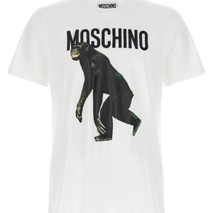 Moschino Logo Embroidery T-shirt