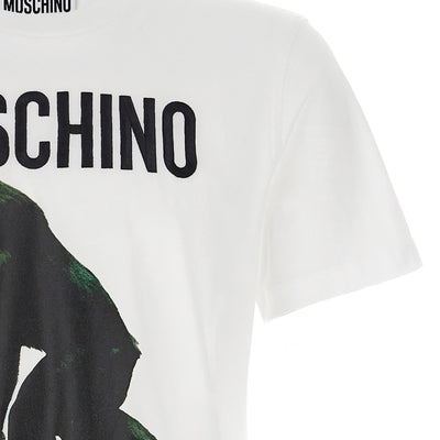 Moschino Logo Embroidery T-shirt