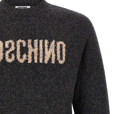 Moschino Mirrored Logo Sweater