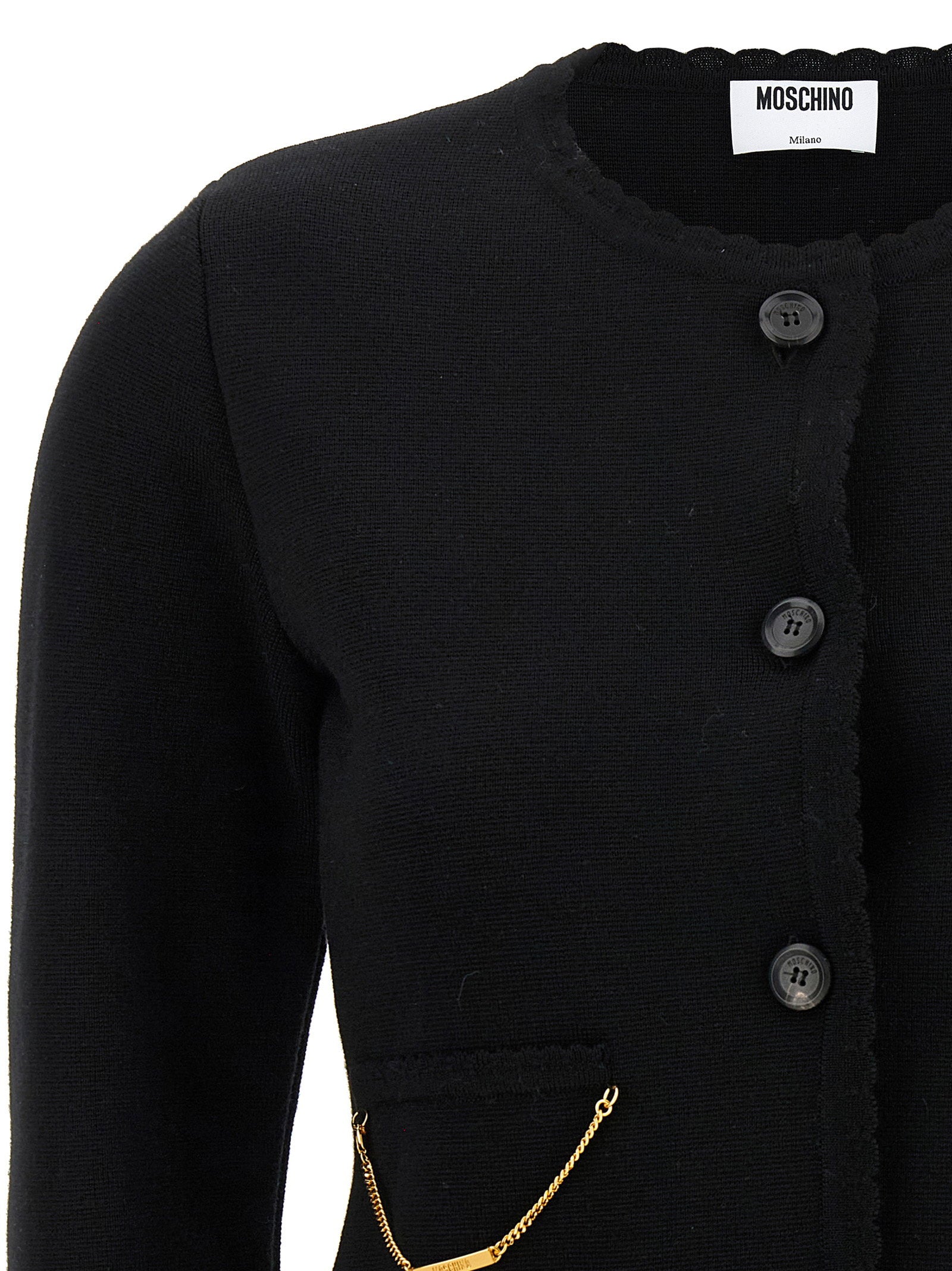 Moschino Chain Cardigan