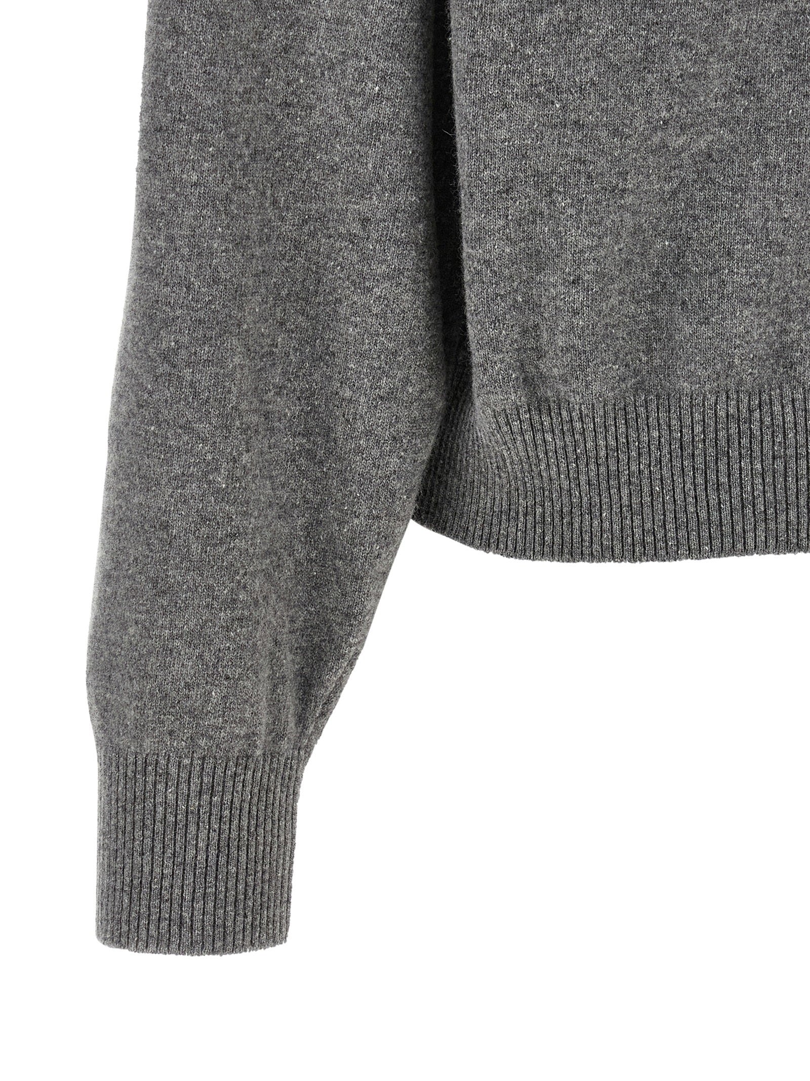 Alberta Ferretti Embroidered Flower Sweater