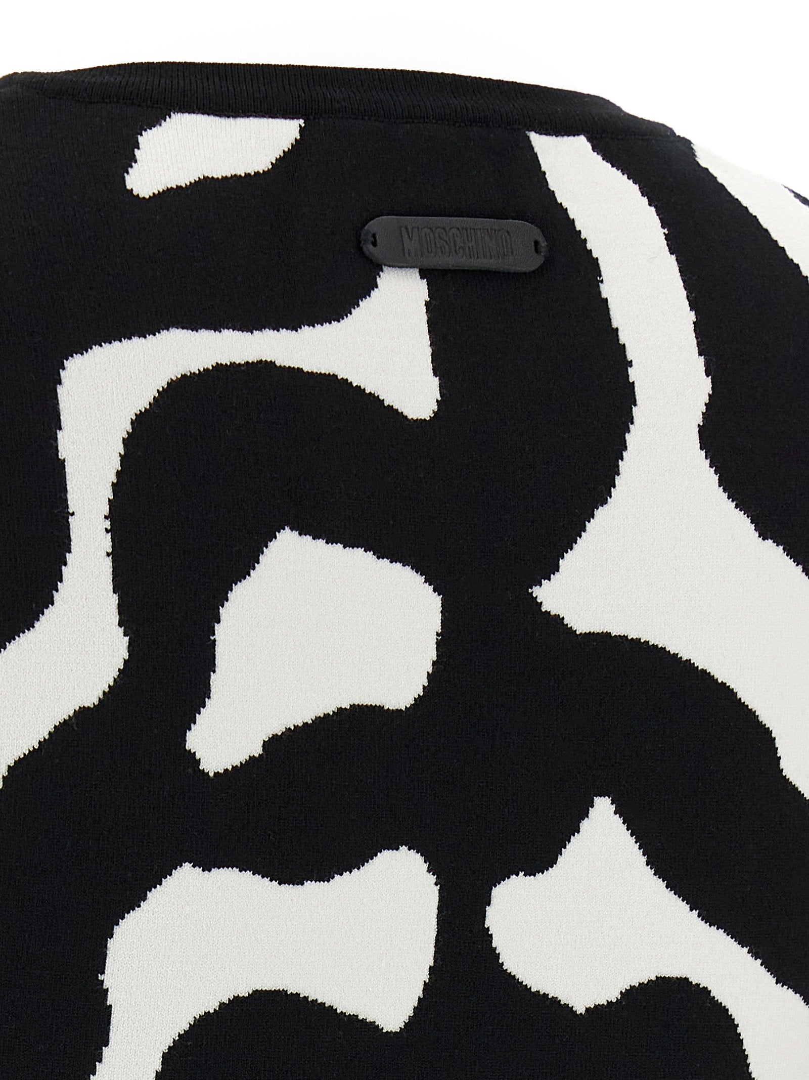 Moschino Zebra Intarsia Sweater