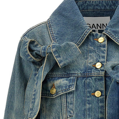 Ganni Light Rigid Denim Jacket