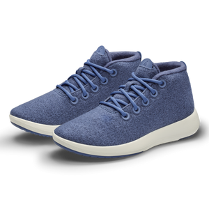 Women's Wool Runner-up Mizzles - Hazy Indigo (Natural White Sole)