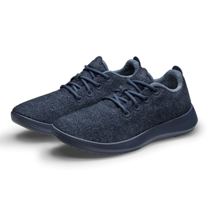Men's Wool Runner Mizzles - Savanna Night (Navy Sole)