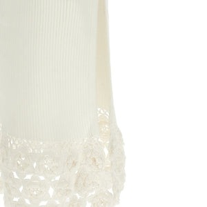 Ganni Cotton Crochet Dress