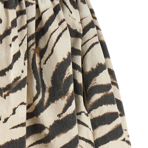 Ganni Zebra Denim Dress