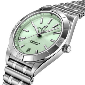 Breitling Chronomat Automatic Green Dial Men 36mm