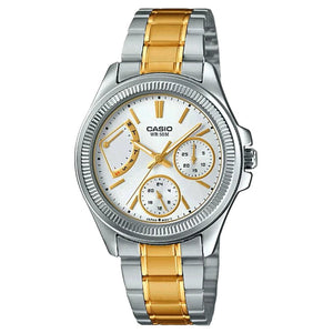Casio Enticer White Dial Women 33.3mm
