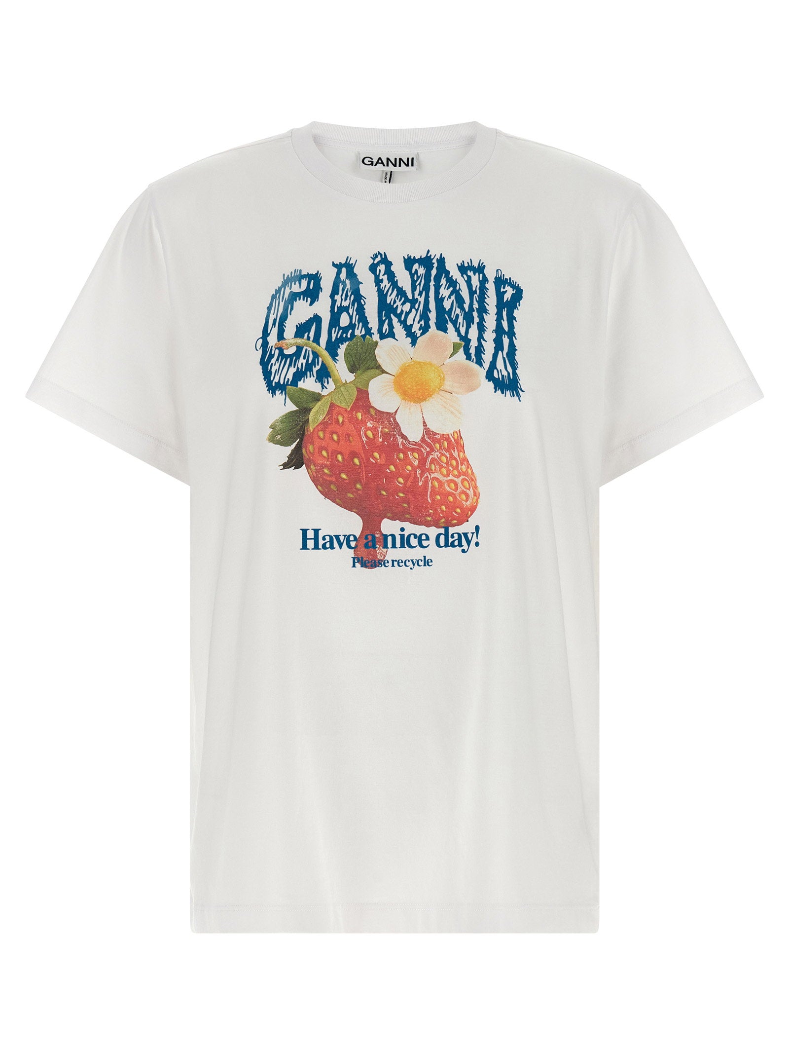Ganni Strawberry T-shirt
