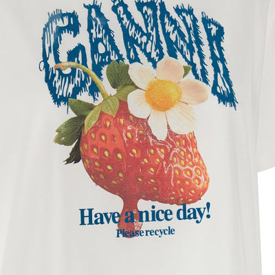 Ganni Strawberry T-shirt