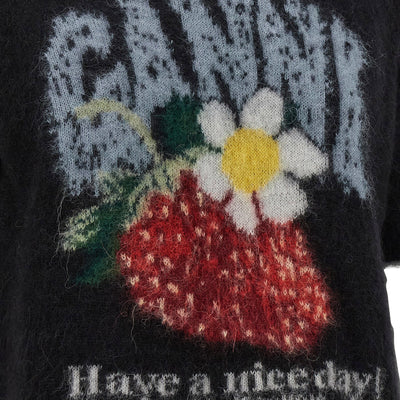 Ganni Strawberry Sweater