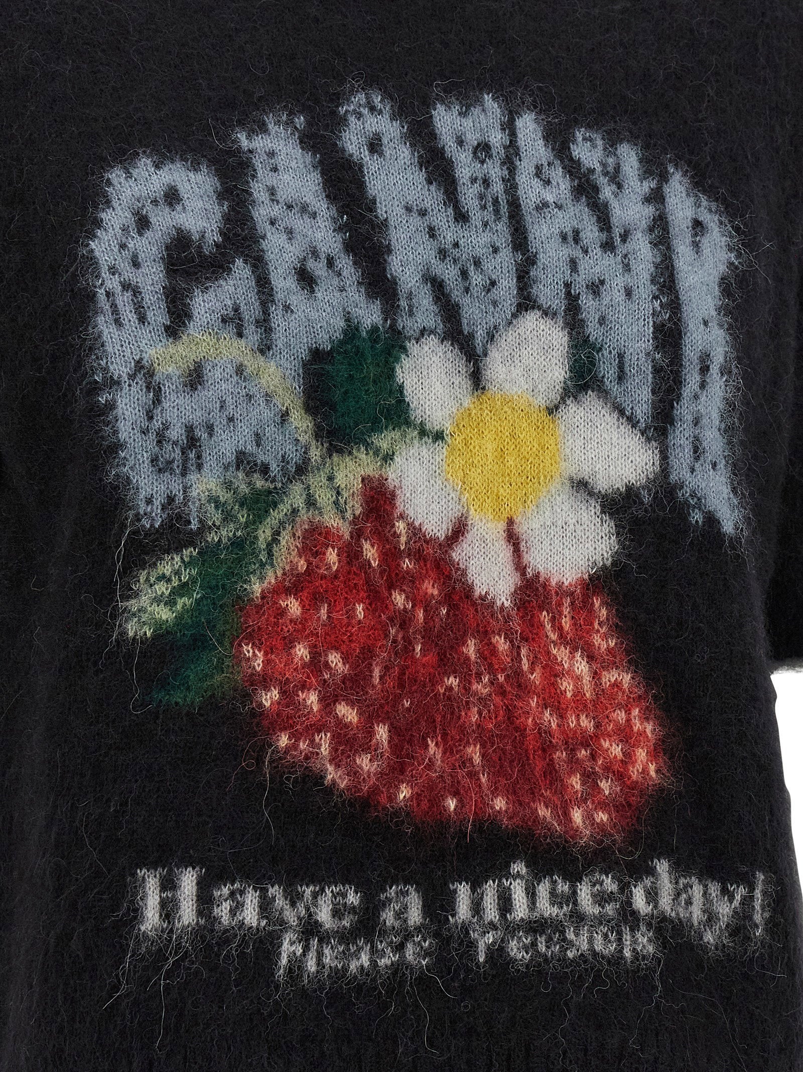 Ganni Strawberry Sweater