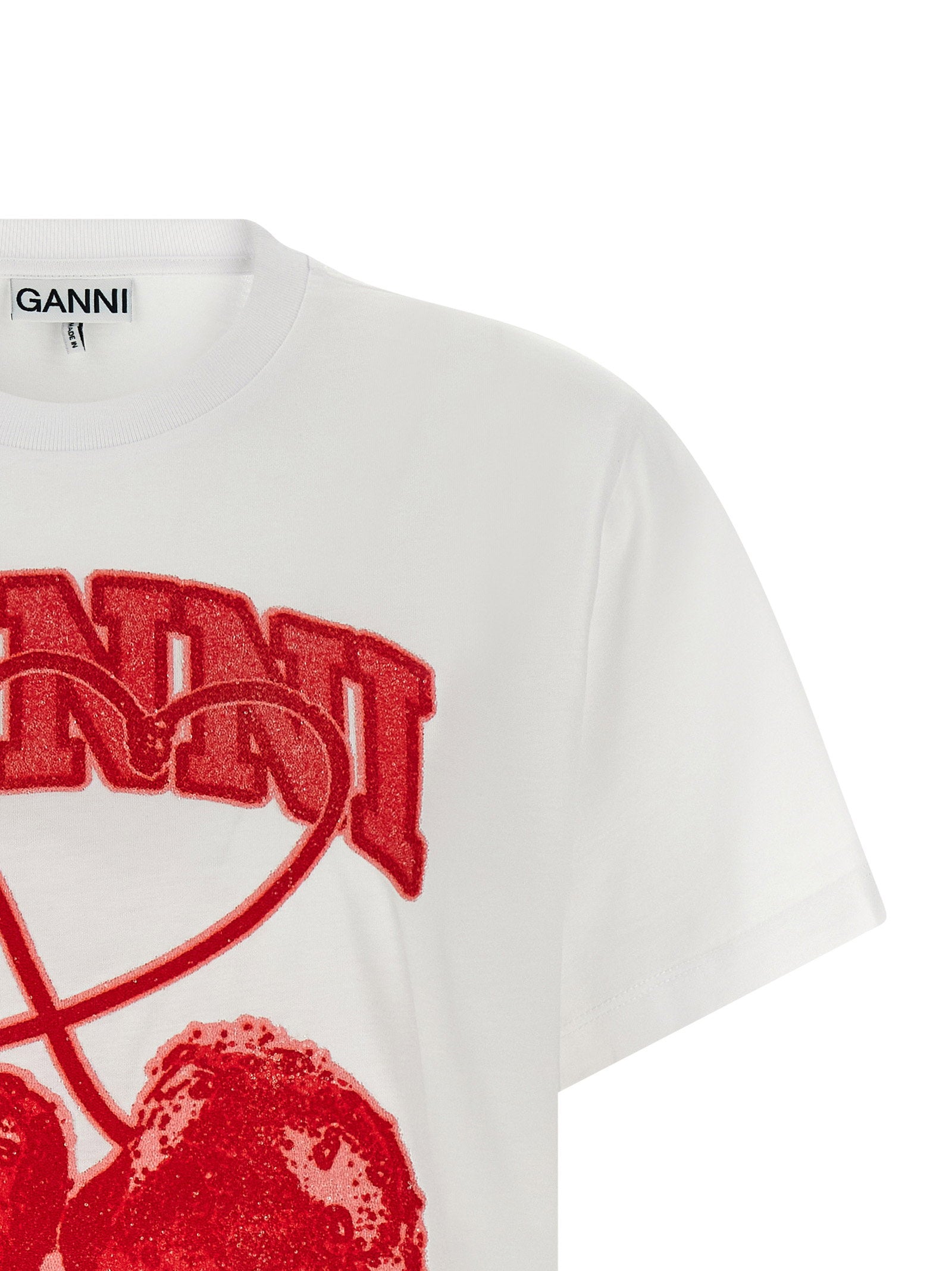 Ganni Cherry T-shirt