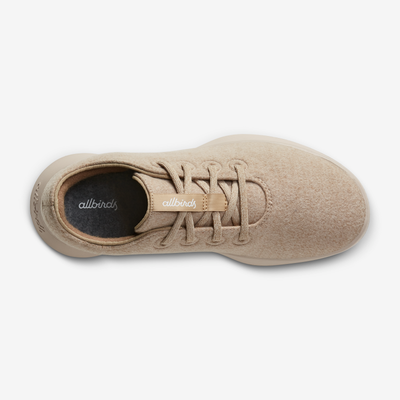 Women's Wool Runner Go - Rugged Beige (Rugged Beige Sole)